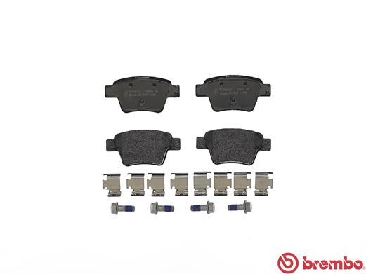 A.B.S. P 61 080 BREMBO Bremsbelagsatz, Scheibenbremse